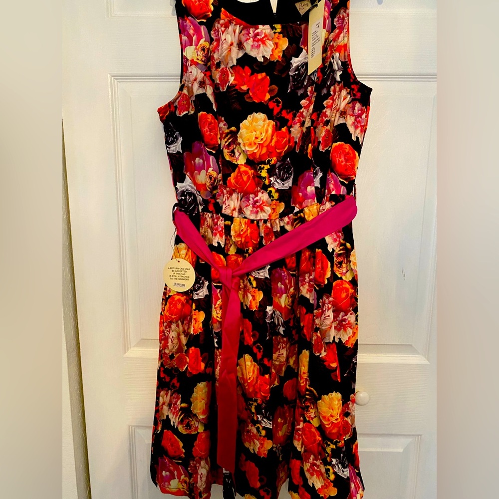 Flower pinup dress from Lindy Bop